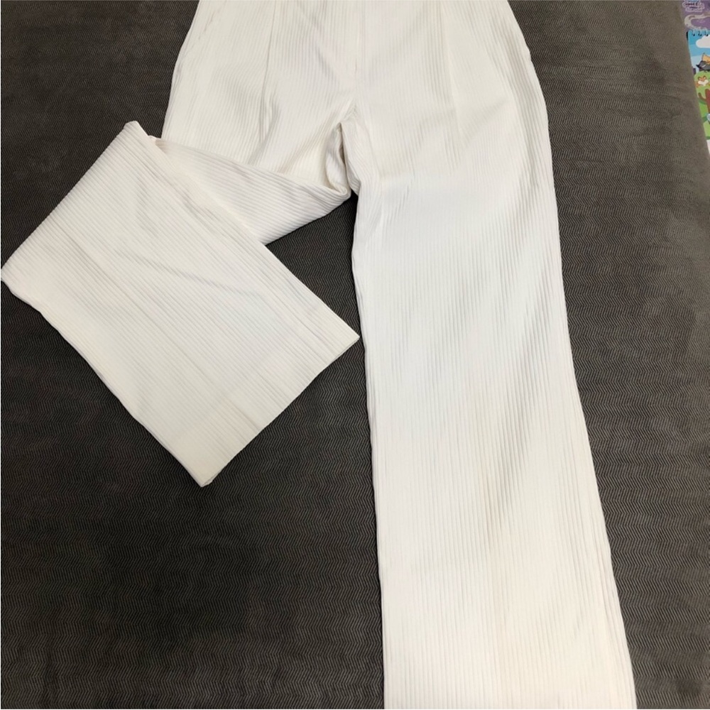 Authentic CHANEL Women's Cream Pantsuit - Picture 11 of 16